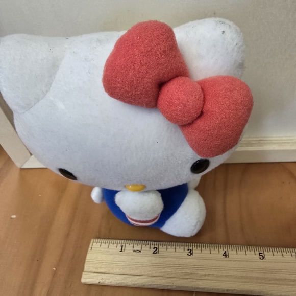 Hello Kitty Plush Toy with Red Bow - Picture 6 of 7